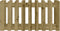 vidaXL - Plantenbak - verhoogd - hekontwerp - 100x50x50 - cm - geïmpregneerd - hout