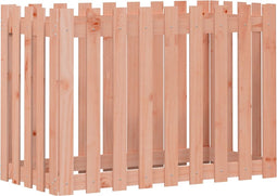 vidaXL - Plantenbak - verhoogd - hekontwerp - 100x50x70 - cm - massief - douglashout