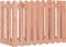 vidaXL - Plantenbak - verhoogd - hekontwerp - 100x50x70 - cm - massief - douglashout