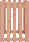 vidaXL - Plantenbak - verhoogd - hekontwerp - 100x50x70 - cm - massief - douglashout