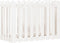 vidaXL - Plantenbak - verhoogd - hekontwerp - 100x50x70 - cm - grenenhout - wit