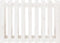 vidaXL - Plantenbak - verhoogd - hekontwerp - 100x50x70 - cm - grenenhout - wit