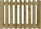 vidaXL - Plantenbak - verhoogd - hekontwerp - 100x50x70 - cm - geïmpregneerd - hout