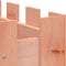 vidaXL - Plantenbak - verhoogd - hekontwerp - 150x30x30 - cm - massief - douglashout