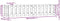 vidaXL - Plantenbak - verhoogd - hekontwerp - 150x30x30 - cm - grenenhout - wit