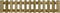 vidaXL - Plantenbak - verhoogd - hekontwerp - 150x30x30 - cm - geïmpregneerd - hout