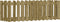 vidaXL - Plantenbak - verhoogd - hekontwerp - 150x50x50 - cm - geïmpregneerd - hout
