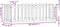 vidaXL - Plantenbak - verhoogd - hekontwerp - 150x50x50 - cm - grenenhout - wit