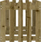 vidaXL - Plantenbak - verhoogd - hekontwerp - 150x50x50 - cm - geïmpregneerd - hout