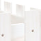 vidaXL - Plantenbak - verhoogd - hekontwerp - 150x50x50 - cm - grenenhout - wit