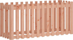 vidaXL - Plantenbak - verhoogd - hekontwerp - 150x50x70 - cm - massief - douglashout
