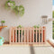vidaXL - Plantenbak - verhoogd - hekontwerp - 150x50x70 - cm - massief - douglashout
