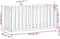 vidaXL - Plantenbak - verhoogd - hekontwerp - 150x50x70 - cm - massief - douglashout