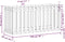 vidaXL - Plantenbak - verhoogd - hekontwerp - 150x50x70 - cm - geïmpregneerd - hout