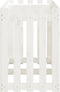 vidaXL - Plantenbak - verhoogd - hekontwerp - 150x50x70 - cm - grenenhout - wit