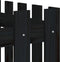 vidaXL - Plantenbak - verhoogd - hekontwerp - 150x50x70 - cm - grenenhout - zwart