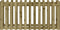 vidaXL - Plantenbak - verhoogd - hekontwerp - 150x50x70 - cm - geïmpregneerd - hout