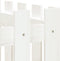 vidaXL - Plantenbak - verhoogd - hekontwerp - 150x50x70 - cm - grenenhout - wit