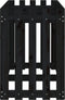 vidaXL - Plantenbak - verhoogd - hekontwerp - 150x50x70 - cm - grenenhout - zwart