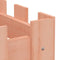 vidaXL - Plantenbak - verhoogd - hekontwerp - 200x30x30 - cm - massief - douglashout