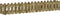 vidaXL - Plantenbak - verhoogd - hekontwerp - 200x30x30 - cm - geïmpregneerd - hout