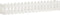 vidaXL - Plantenbak - verhoogd - hekontwerp - 200x30x30 - cm - grenenhout - wit