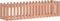 vidaXL - Plantenbak - verhoogd - hekontwerp - 200x50x50 - cm - massief - douglashout
