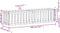 vidaXL - Plantenbak - verhoogd - hekontwerp - 200x50x50 - cm - massief - douglashout