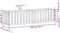 vidaXL - Plantenbak - verhoogd - hekontwerp - 200x50x50 - cm - geïmpregneerd - hout