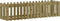 vidaXL - Plantenbak - verhoogd - hekontwerp - 200x50x50 - cm - geïmpregneerd - hout