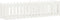 vidaXL - Plantenbak - verhoogd - hekontwerp - 200x50x50 - cm - grenenhout - wit