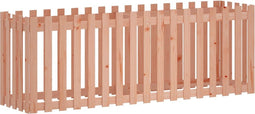 vidaXL - Plantenbak - verhoogd - hekontwerp - 200x50x70 - cm - massief - douglashout