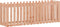 vidaXL - Plantenbak - verhoogd - hekontwerp - 200x50x70 - cm - massief - douglashout