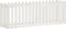 vidaXL - Plantenbak - verhoogd - hekontwerp - 200x50x70 - cm - grenenhout - wit