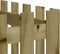 vidaXL - Plantenbak - verhoogd - hekontwerp - 200x50x70 - cm - geïmpregneerd - hout