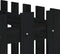 vidaXL - Plantenbak - verhoogd - hekontwerp - 200x50x70 - cm - grenenhout - zwart