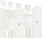 vidaXL - Plantenbak - verhoogd - hekontwerp - 200x50x70 - cm - grenenhout - wit