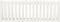 vidaXL - Plantenbak - verhoogd - hekontwerp - 200x50x70 - cm - grenenhout - wit