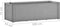 vidaXL - Plantenbak - verhoogd - met - bewateringssysteem - 100x43x33 - cm - grijs
