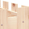 vidaXL - Plantenbak - verhoogd - met - hekontwerp - 100x50x50 - cm - grenenhout