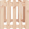 vidaXL - Plantenbak - verhoogd - met - hekontwerp - 100x50x50 - cm - grenenhout