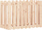 vidaXL - Plantenbak - verhoogd - met - hekontwerp - 100x50x70 - cm - grenenhout