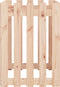 vidaXL - Plantenbak - verhoogd - met - hekontwerp - 100x50x70 - cm - grenenhout