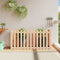vidaXL - Plantenbak - verhoogd - met - hekontwerp - 150x50x70 - cm - grenenhout