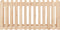vidaXL - Plantenbak - verhoogd - met - hekontwerp - 150x50x70 - cm - grenenhout