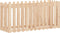 vidaXL - Plantenbak - verhoogd - met - hekontwerp - 150x50x70 - cm - grenenhout