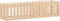 vidaXL - Plantenbak - verhoogd - met - hekontwerp - 200x50x50 - cm - grenenhout