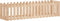 vidaXL - Plantenbak - verhoogd - met - hekontwerp - 200x50x50 - cm - grenenhout