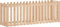 vidaXL - Plantenbak - verhoogd - met - hekontwerp - 200x50x70 - cm - grenenhout