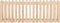 vidaXL - Plantenbak - verhoogd - met - hekontwerp - 200x50x70 - cm - grenenhout